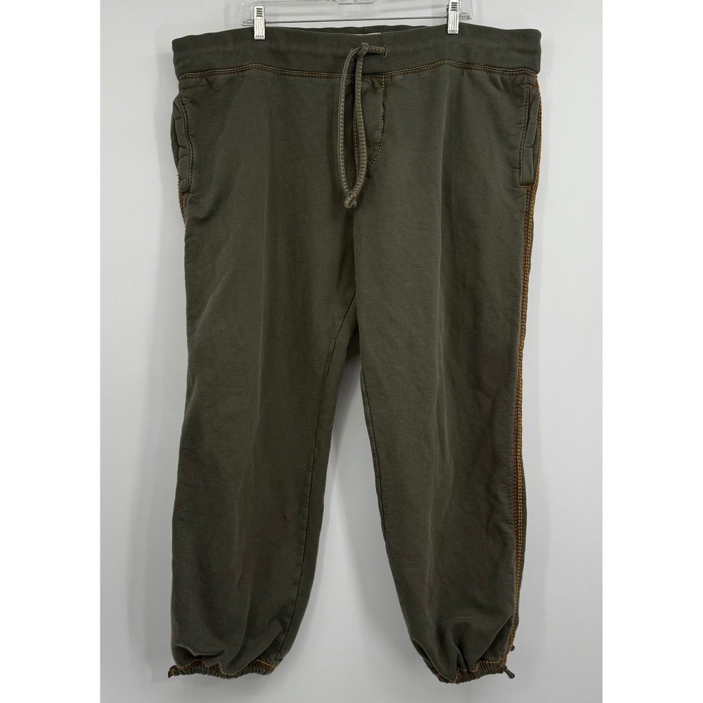 True Religion Men's Joggers Sweatpants XXXL Military Green Activewear Casual Y2K